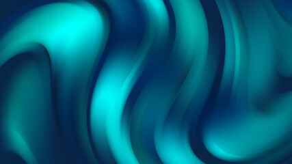 Wall Mural - abstract blue wave background. Elegant wave background.