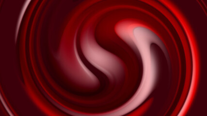 Wall Mural - Abstract red wave background. Elegant wave background.
