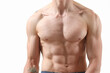 © H_Ko - Strong men's press thanks to diet and constant training