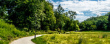 Fototapeta Na ścianę - Park in Olesnica near the castle