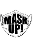 Fototapeta  - Mask up


