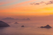 © BrunoMartinsImagens - sunrise seen from the top of the telegraph stone ( pedra do telegrafo ) in rio de janeiro.
