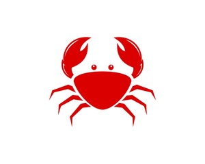 Poster - Simple red crab