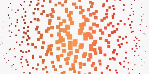 Light Orange vector background with rectangles. Abstract gradient illustration with rectangles. Pattern for busines booklets, leaflets