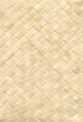 woven bamboo mat texture background
