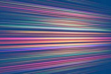 Wall Mural - Colourful light streaks background