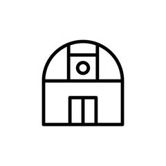 Poster - Telescope icon. Simple line, outline vector elements of knowledge icons for ui and ux, website or mobile application
