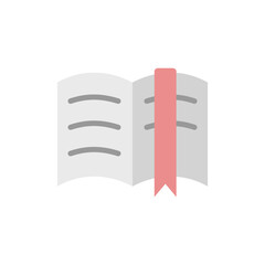 Poster - Open book icon. Simple color vector elements of knowledge icons for ui and ux, website or mobile application