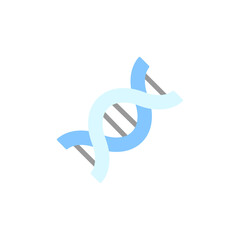 Poster - DNA icon. Simple color vector elements of knowledge icons for ui and ux, website or mobile application