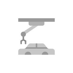 Poster - Car manufacturing, robot, car icon. Simple color vector elements of innovations icons for ui and ux, website or mobile application