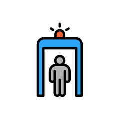Aufkleber - Control, museum icon. Simple color with outline vector elements of historical things icons for ui and ux, website or mobile application