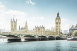 Fototapeta Big Ben - Big Ben and Houses of Parliament, London, UK