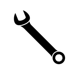 Wrench icon. Wrench Icon in trendy flat style. Service tool symbol. Vector illustration