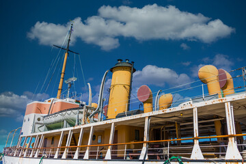 Wall Mural - Acadia Oceanographic Ship in Halifax in Halifax, Nova Scotia, Canada