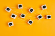 © Cagkan - Concept of online communication or social networking. Wooden cubes with speech bubbles linked to each other.