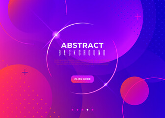 Poster - High Quality Abstract Gradient Background . Isolated Vector Elements