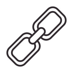 link chain line style icon