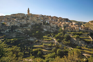 Canvas Print - Picturesque Bocairent village, Spain