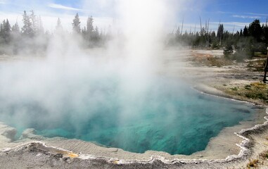 yellowstone spring