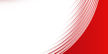 Modern Abstract Red White Cruve Wave Lines Polygonal Vector Presentation Background