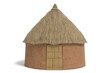 3d illustration of an African Hut
