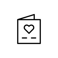 Poster - Invitation, wedding icon. Simple line, outline vector elements of marriage icons for ui and ux, website or mobile application