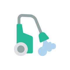 Poster - Pressure washer icon. Simple color vector elements of aqua icons for ui and ux, website or mobile application