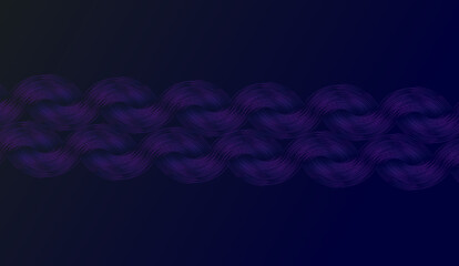 Poster - Purple dark blue lines background, abstract dynamic texture.
