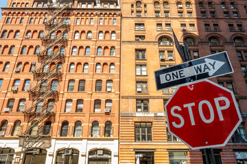 Wall Mural - old street sign