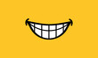 Smile vector icon, happy emotion. Vector on isolated background. EPS 10.