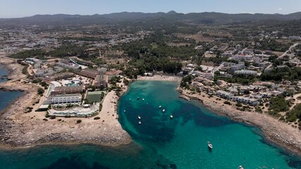 Canvas Print - Port des Torrent beach, Ibiza. Spain.