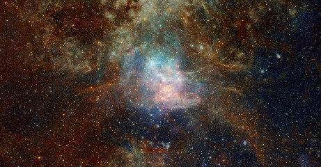 Wall Mural - space nebula. elements of this image were furnished by nasa.