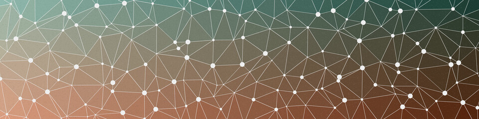 Mint color Abstract color Low-Polygones Generative Art background illustration
