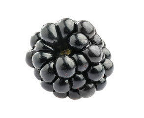 Canvas Print - Fresh ripe juicy blackberries