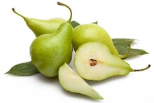 Green Pears With Slices