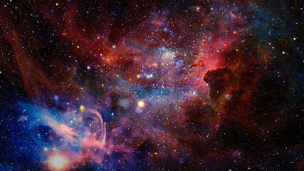 Wall Mural - outer space background. elements of this image furnished by nasa