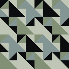 Poster - Seamless pattern in summer colors.