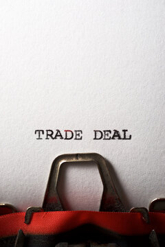 Trade deal phrase
