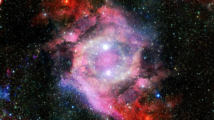 Wall Mural - extreme star cluster bursts into life. elements of this image furnished by nasa