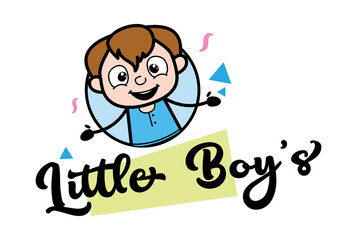 Wall Mural - Teen Boy Mascot Logo illustration