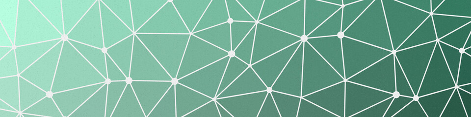 Sea Green color Abstract color Low-Polygones Generative Art background illustration