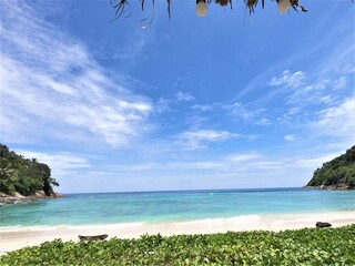 tropical beach in thailand