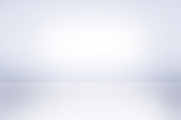 Poster - Abstract studio background empty white wall in white room template