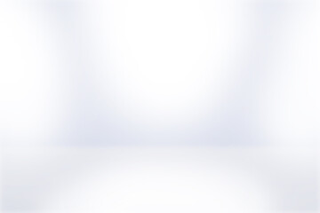 Poster - Abstract studio background empty white wall in white room