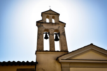 bell tower of the church