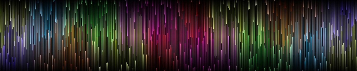 Poster - Fantastic stripe panorama background design illustration