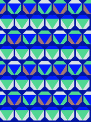 Fototapete - Summer. Colors. Pattern without seams.