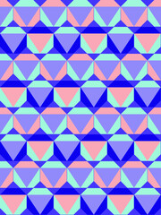 Poster - Seamless summer pattern. Bright colors.