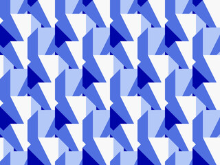 Fototapete - Seamless pattern in summer colors.
