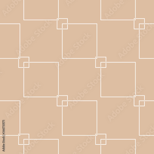 Tapeta beżowa  kwadratowy-wzor-geometryczny-bialy-wzor-na-bezowym-tle